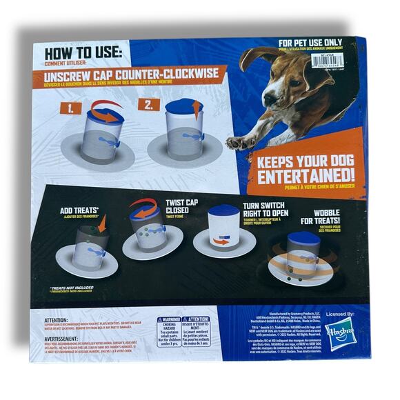 Nerf Dog Occupier Tower‎ Feeder Enrichment Slow Feeder Toy Wobble Entertainment - Picture 3 of 4